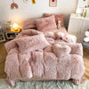 3Pcs Fluffy Plush Shaggy Duvet Cover