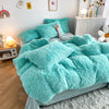 3Pcs Fluffy Plush Shaggy Duvet Cover