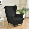 Polar Fleece Wing Chair Cover