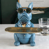 Bulldog Sculpture Table Decoration