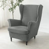 Polar Fleece Wing Chair Cover